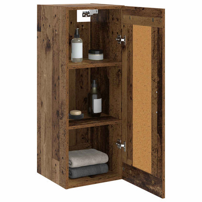 Wandschrank Altholz 34,5 x 34 x 90 cm Holzwerkstoff