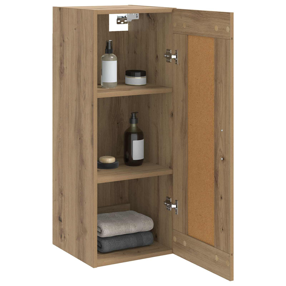 Wandschrank Artisan-Eiche 34,5 x 34 x 90 cm Holzwerkstoff