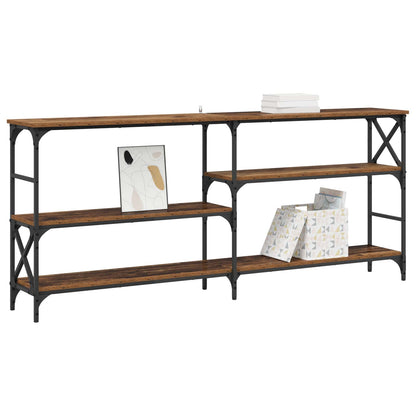 Konsolentisch Altholz 180 x 29 x 76,5 cm Metall PB