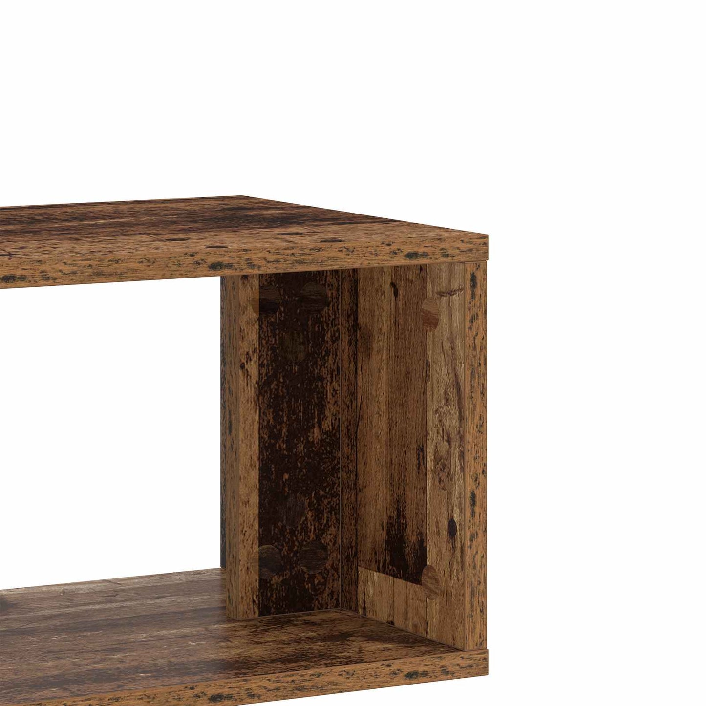 TV-Schränk 100 x 30 x 50 cm Altholz Holzwerkstoff