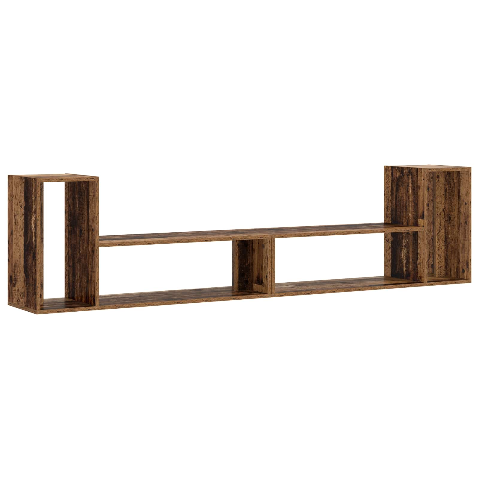 TV-Schränk 100 x 30 x 50 cm Altholz Holzwerkstoff