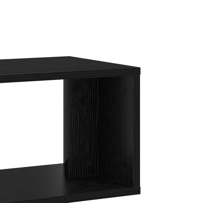 TV-Schränk 100 x 30 x 50 cm Schwarz Eichen-Optik Holzwerkstoff