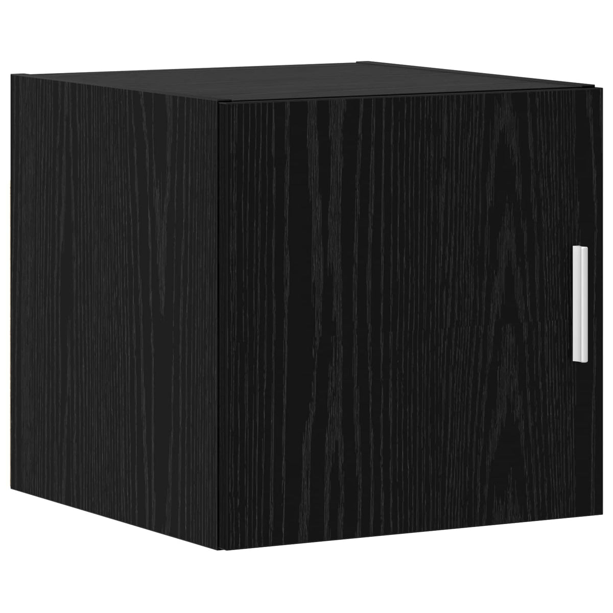 Wandschrank Schwarz Eichen-Optik 40 x 42,5 x 40 cm