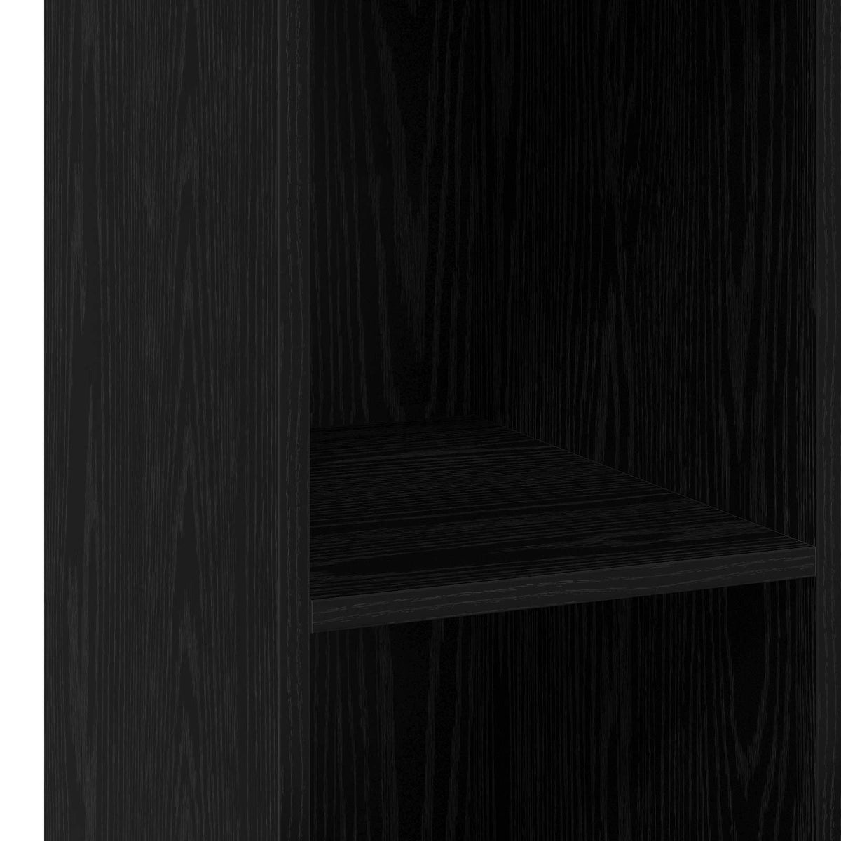 Sideboard Schwarz Eichen-Optik 30 x 41 x 93 cm Holzwerkstoff