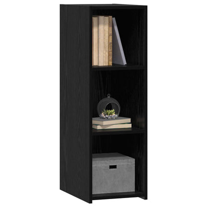 Sideboard Schwarz Eichen-Optik 30 x 41 x 93 cm Holzwerkstoff