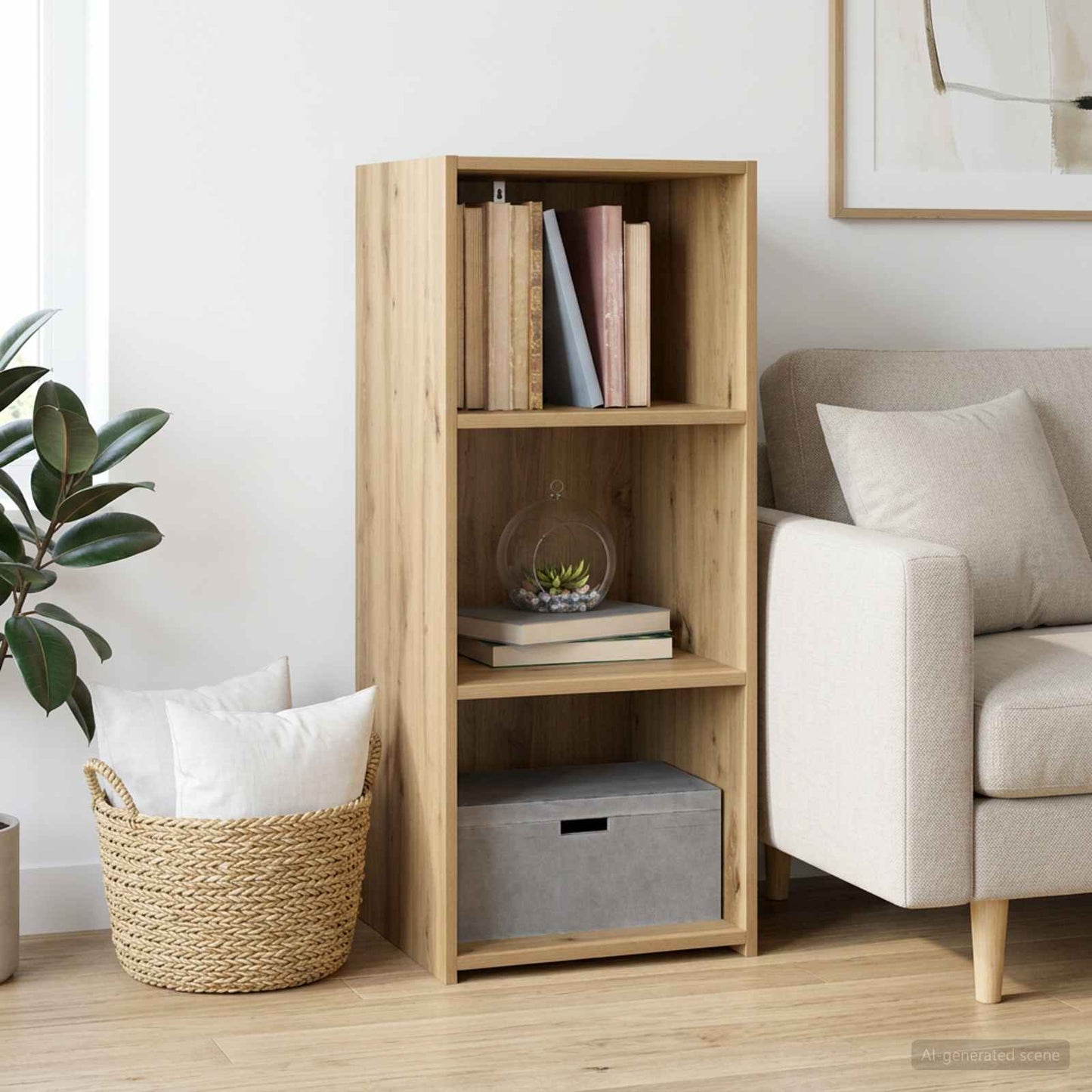 Sideboard Artisan-Eiche 40 x 41 x 93 cm Holzwerkstoff
