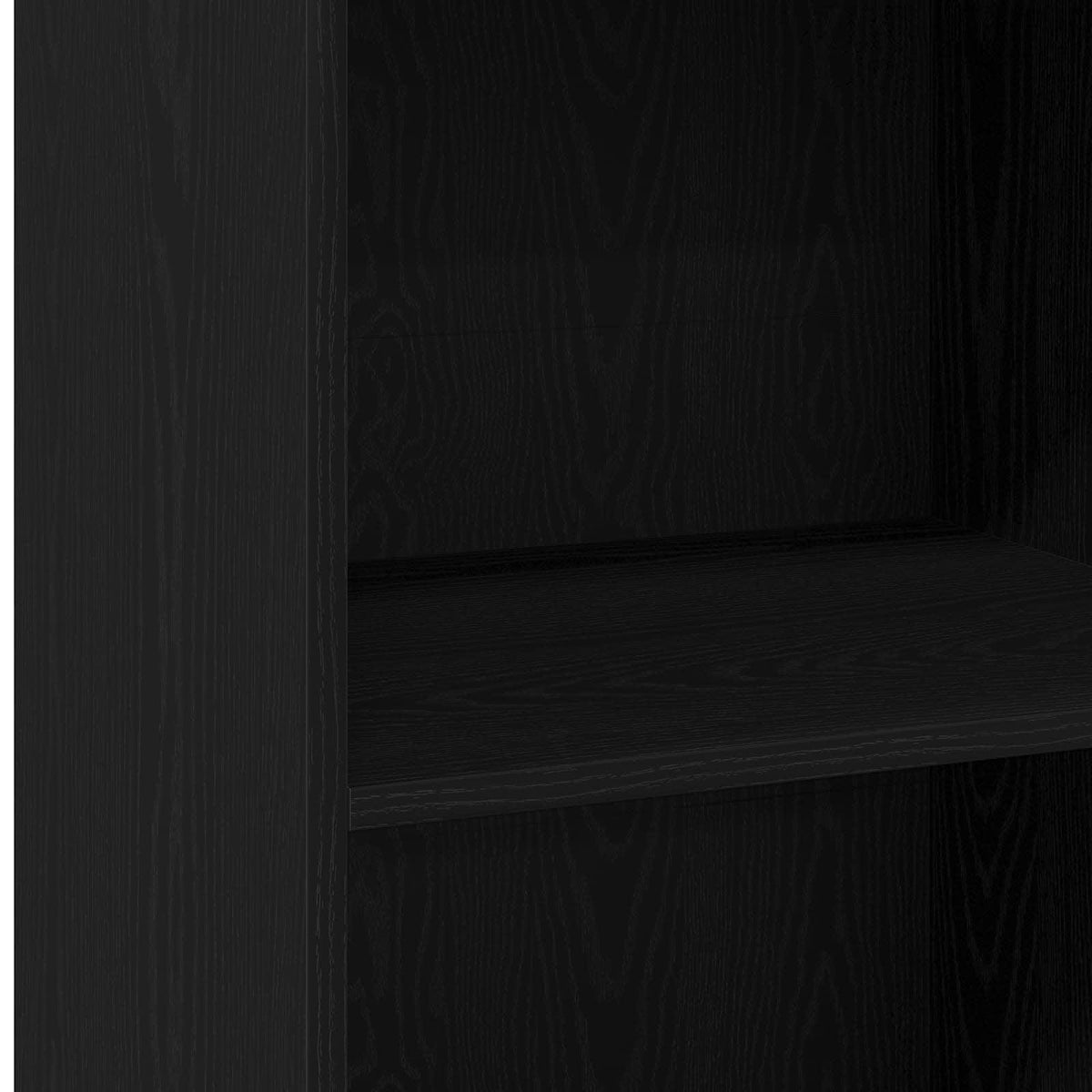 Sideboard Schwarz Eichen-Optik 40 x 41 x 93 cm Holzwerkstoff