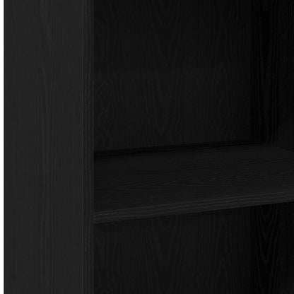 Sideboard Schwarz Eichen-Optik 40 x 41 x 93 cm Holzwerkstoff
