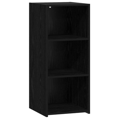 Sideboard Schwarz Eichen-Optik 40 x 41 x 93 cm Holzwerkstoff