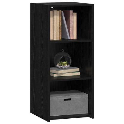 Sideboard Schwarz Eichen-Optik 40 x 41 x 93 cm Holzwerkstoff