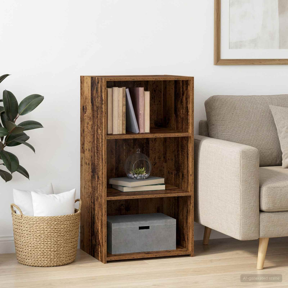 Sideboard Altholz 50 x 41 x 93 cm Holzwerkstoff