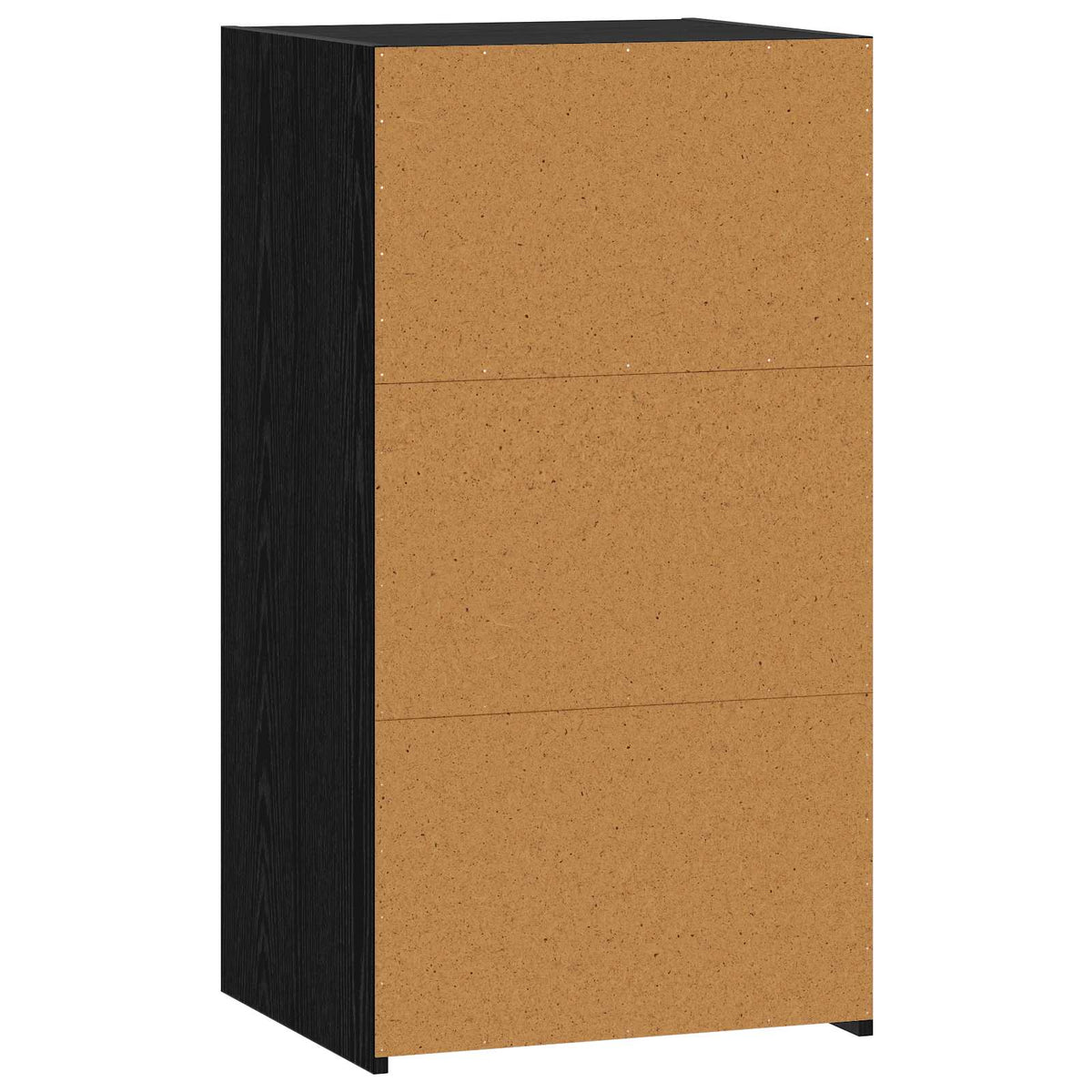 Sideboard Schwarz Eichen-Optik 50 x 41 x 93 cm Holzwerkstoff