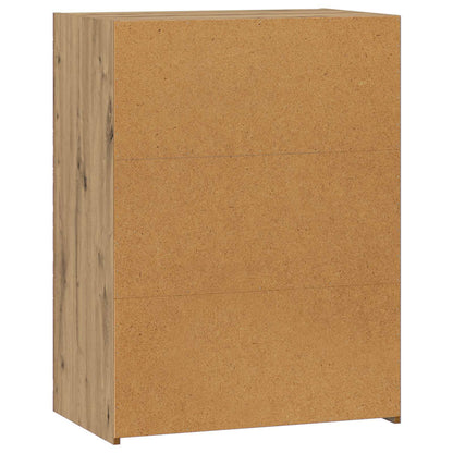 Sideboard Artisan-Eiche 70 x 41 x 93 cm Holzwerkstoff