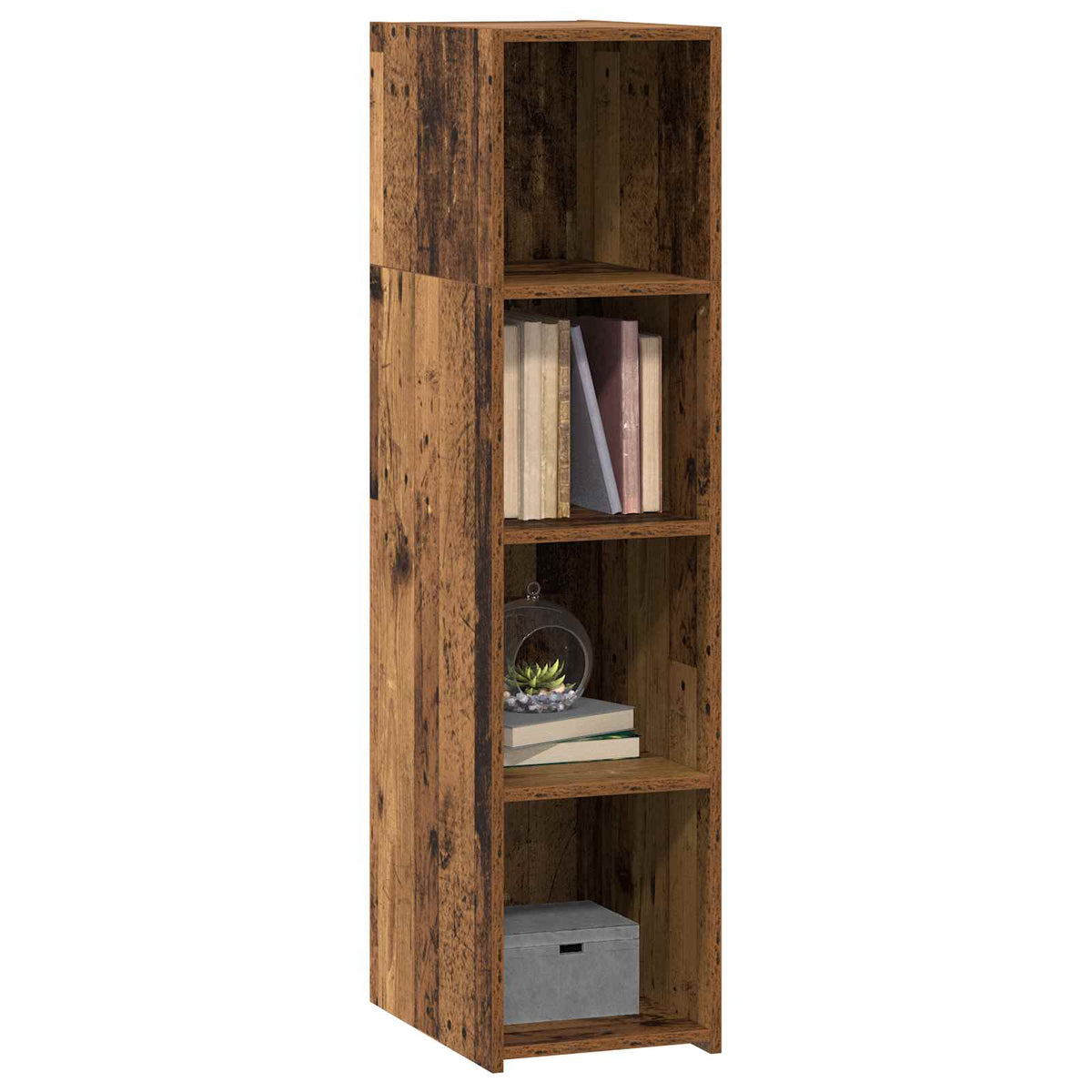 Highboard Altholz 30 x 41 x 124 cm Holzwerkstoff