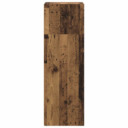 Highboard Altholz 30 x 41 x 124 cm Holzwerkstoff