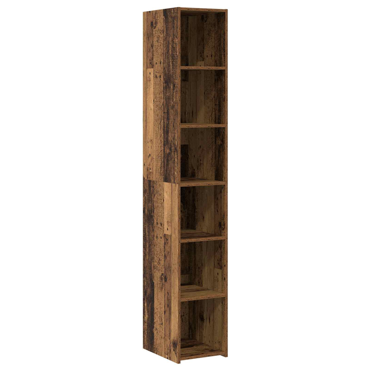 Highboard Altholz 30 x 41 x 185 cm Holzwerkstoff