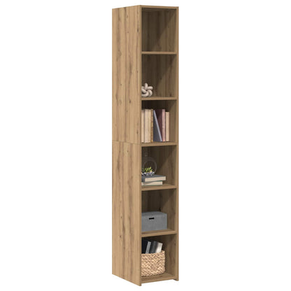 Highboard Artisan-Eiche 30 x 41 x 185 cm Holzwerkstoff