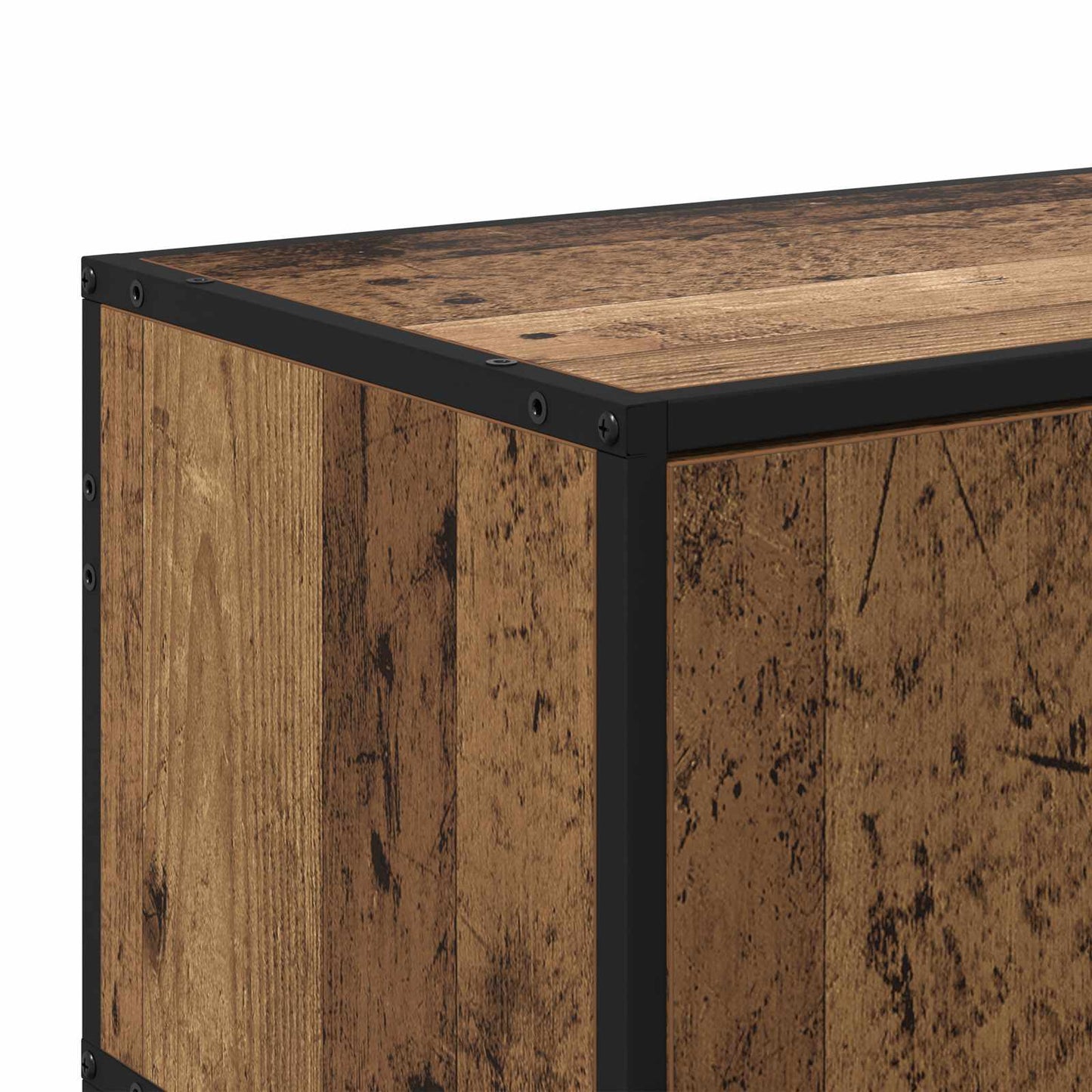TV-Schränk 80 x 34,5 x 40 cm Altholz Holzwerkstoff