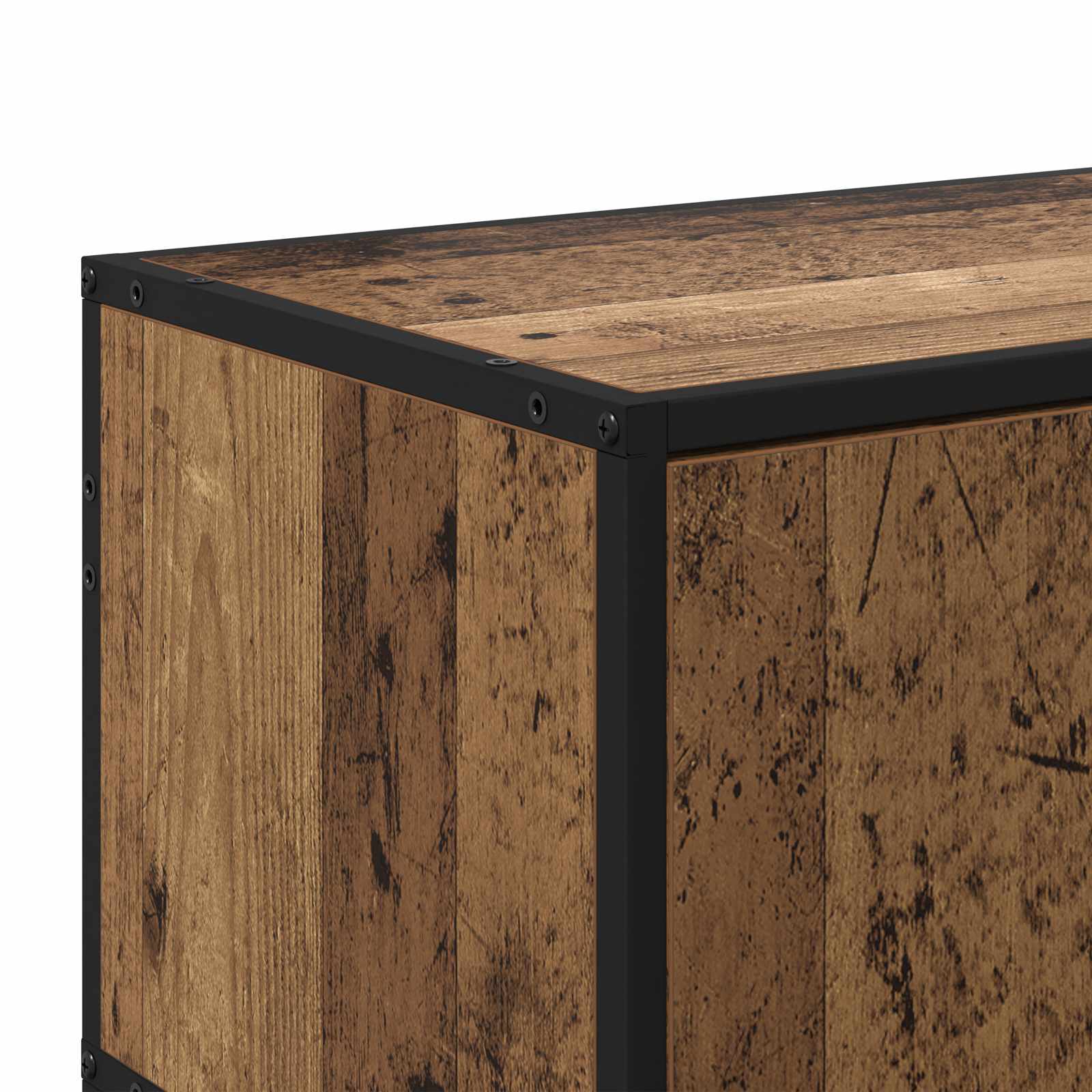 TV-Schränk 80 x 34,5 x 40 cm Altholz Holzwerkstoff