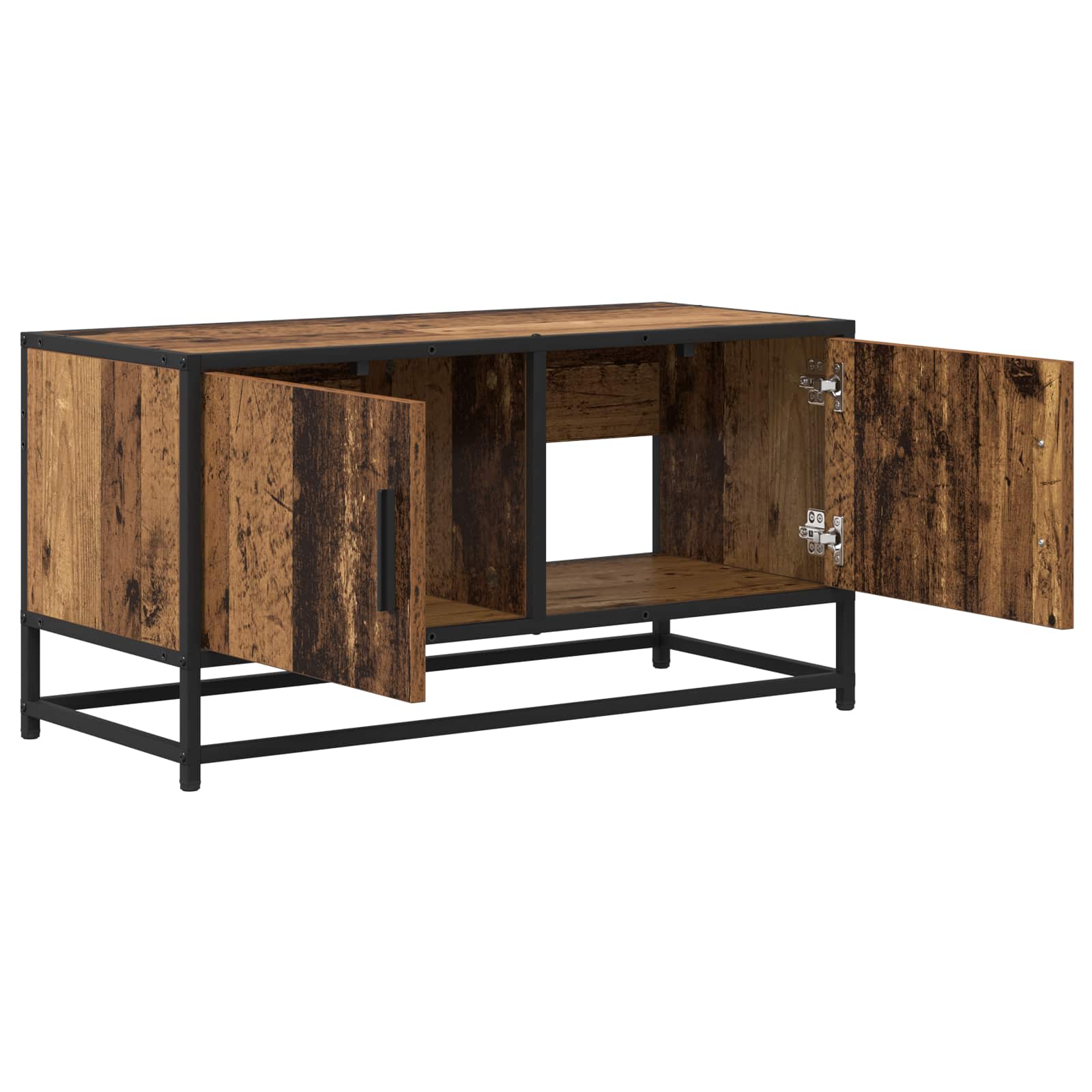 TV-Schränk 80 x 34,5 x 40 cm Altholz Holzwerkstoff