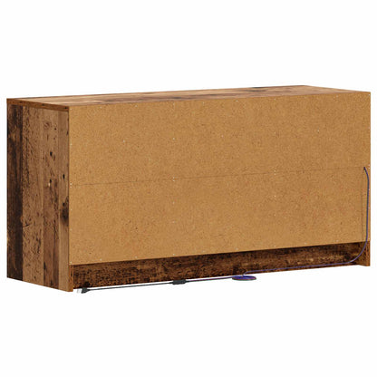 TV-Schränk 100 x 34 x 50 cm Altholz Holzwerkstoff