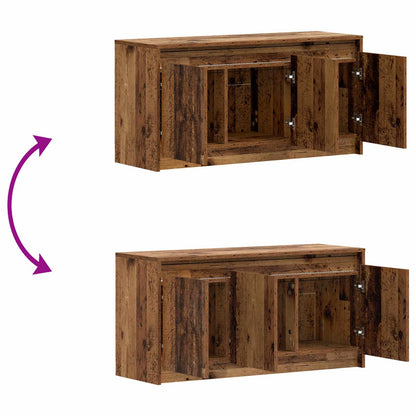 TV-Schränk 100 x 34 x 50 cm Altholz Holzwerkstoff
