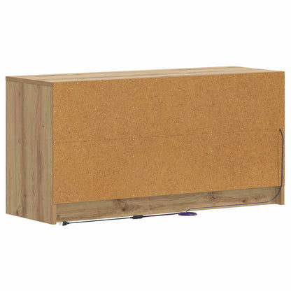 TV-Schränk 100 x 34 x 50 cm Artisan-Eiche Holzwerkstoff