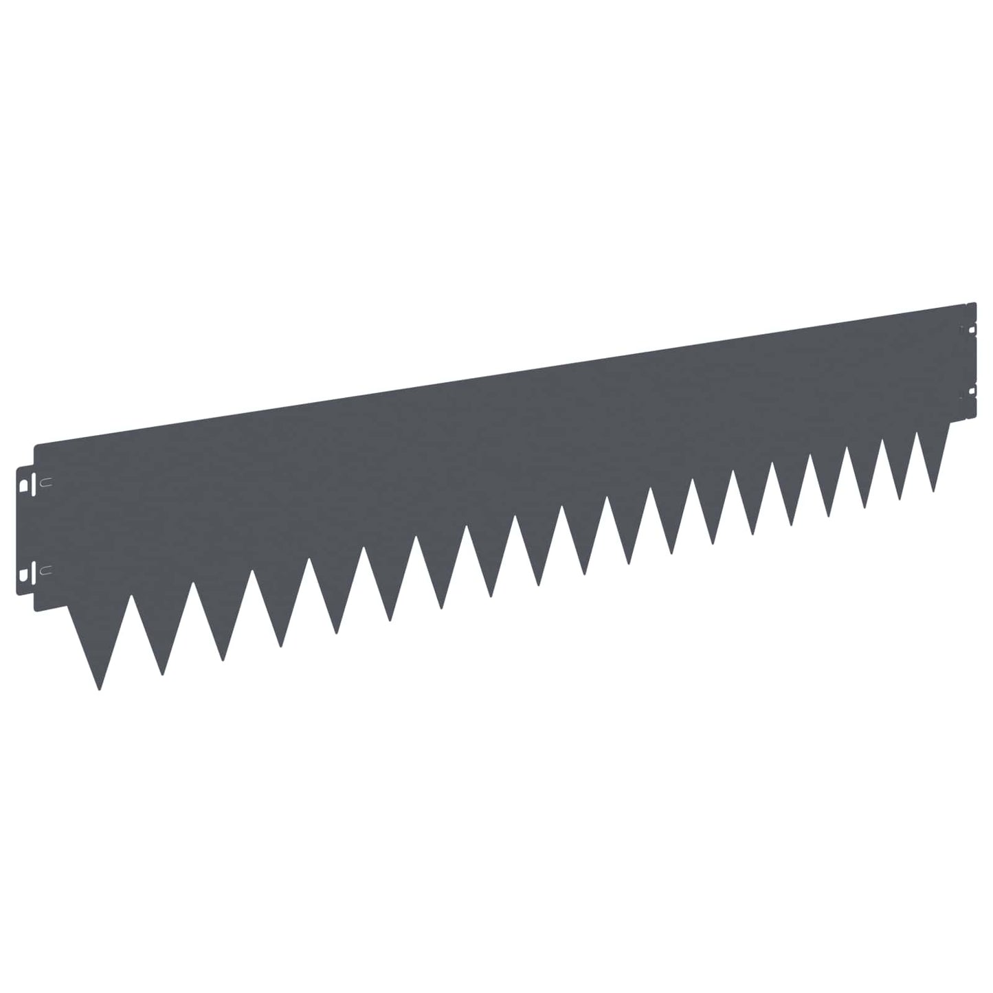 Rasenkante 30 stk. 103 x 20 cm Stahl Anthrazit