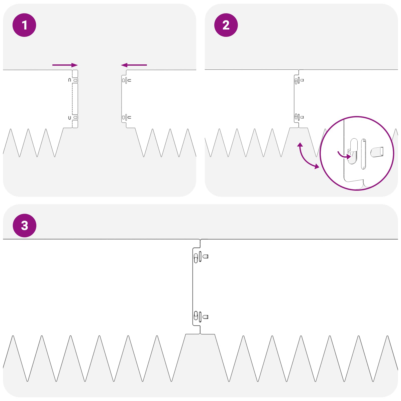 Rasenkante 20 stk. 103 x 25 cm Stahl Schwarz