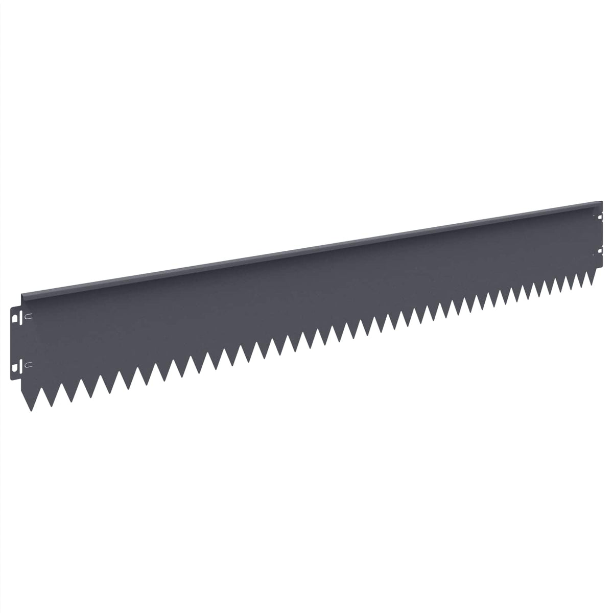 Rasenkante 30 stk. 103 x 15 cm Stahl Anthrazit