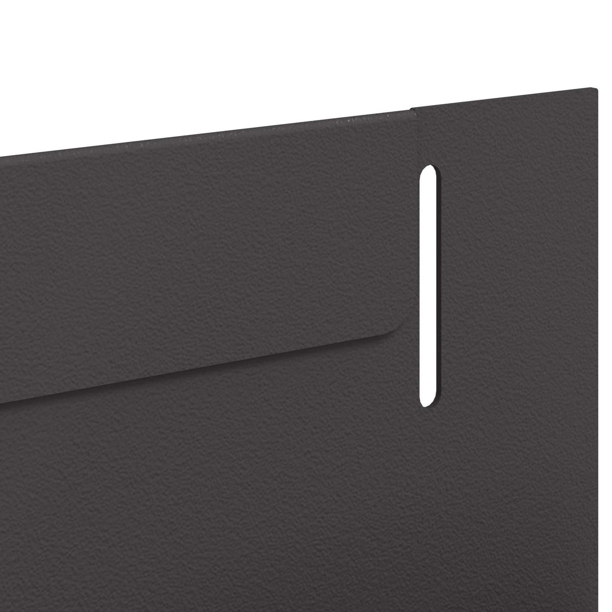 Raseneinfassung 10 stk. 102 x 4 x 4 cm Stahl Schwarz