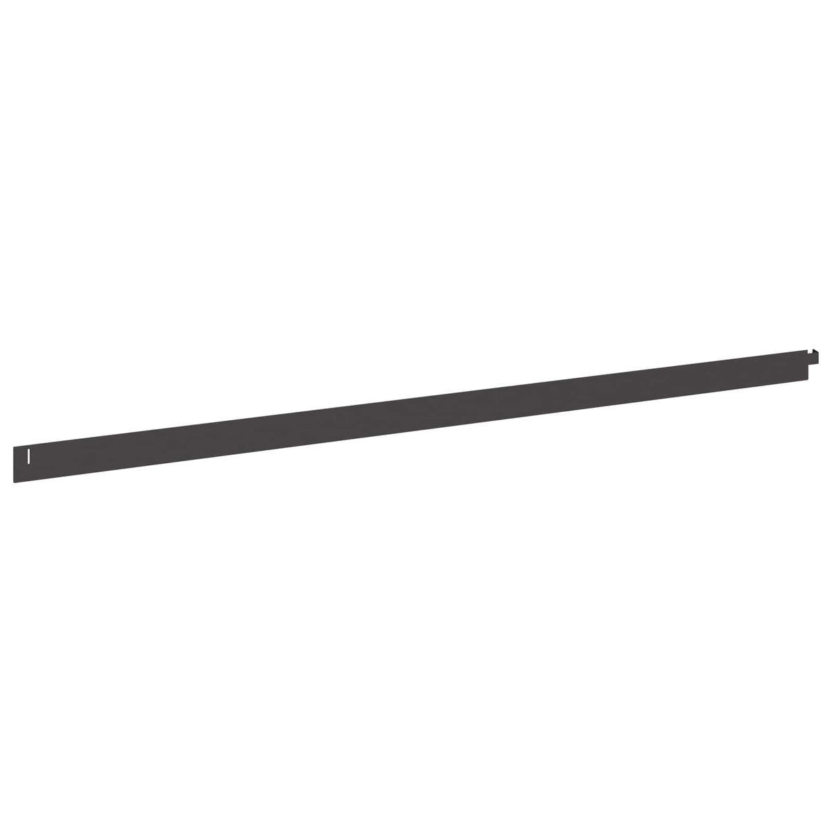 Raseneinfassung 10 stk. 102 x 4 x 4 cm Stahl Schwarz