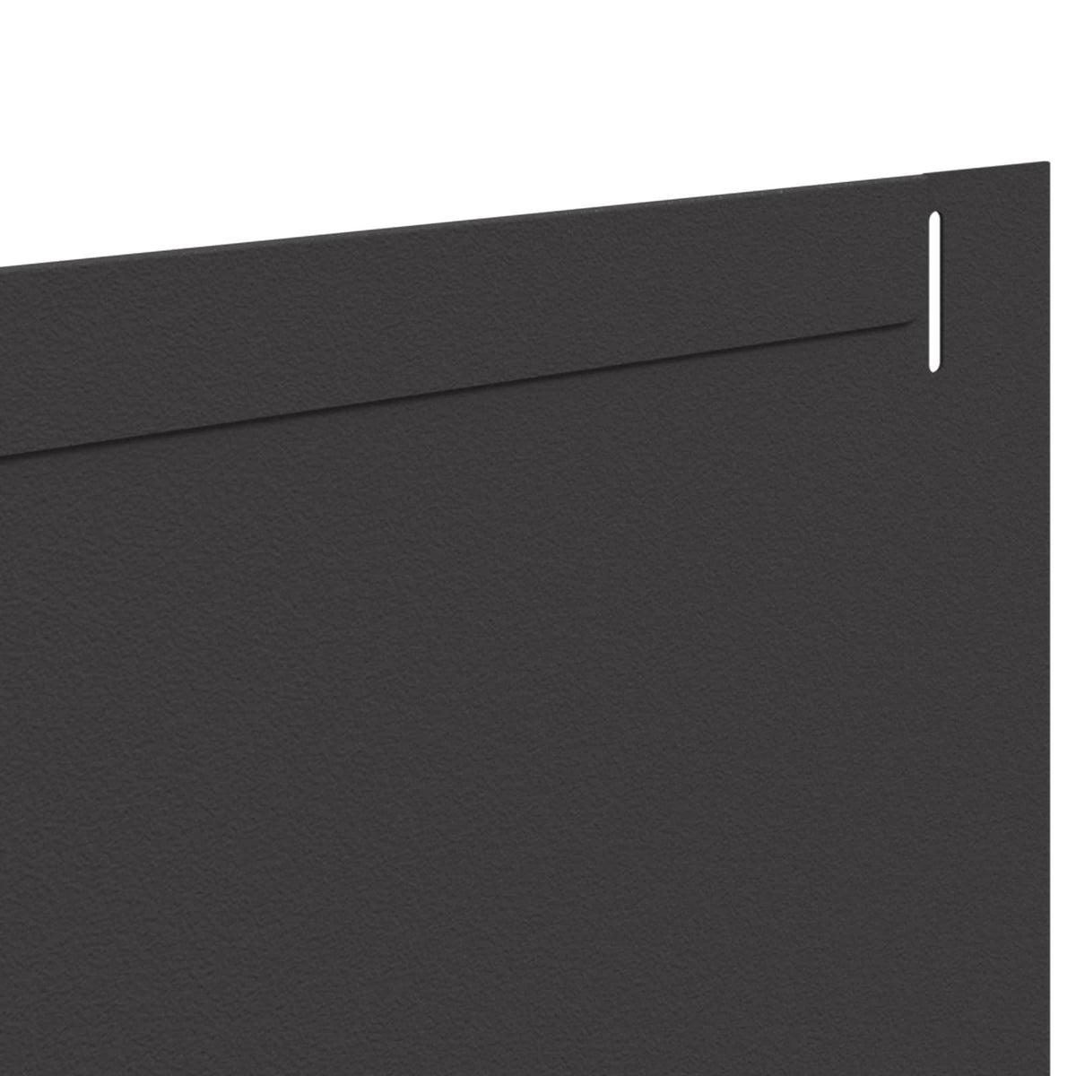 Raseneinfassung 10 stk. 102 x 15 x 4 cm Stahl Schwarz