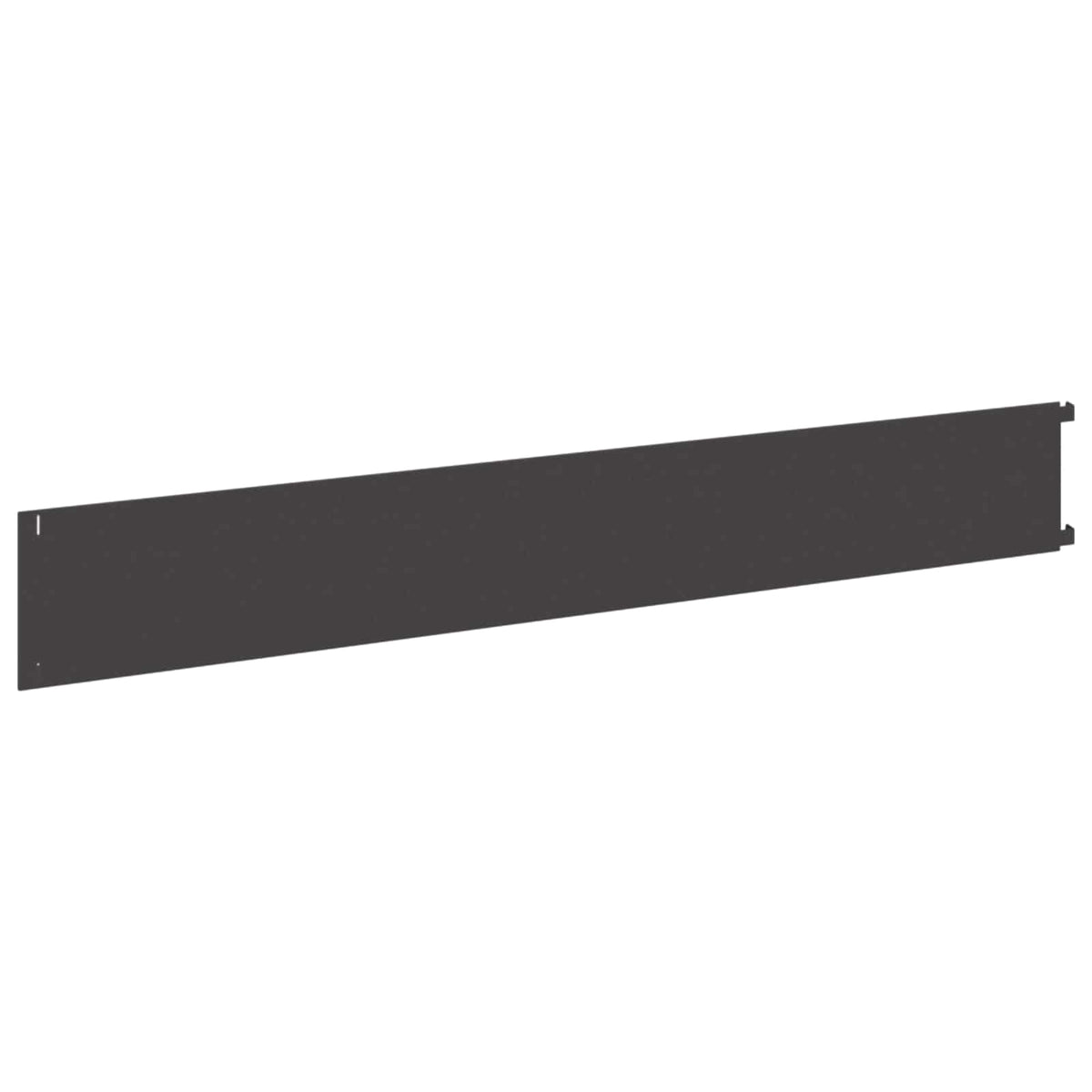 Raseneinfassung 10 stk. 102 x 15 x 4 cm Stahl Schwarz