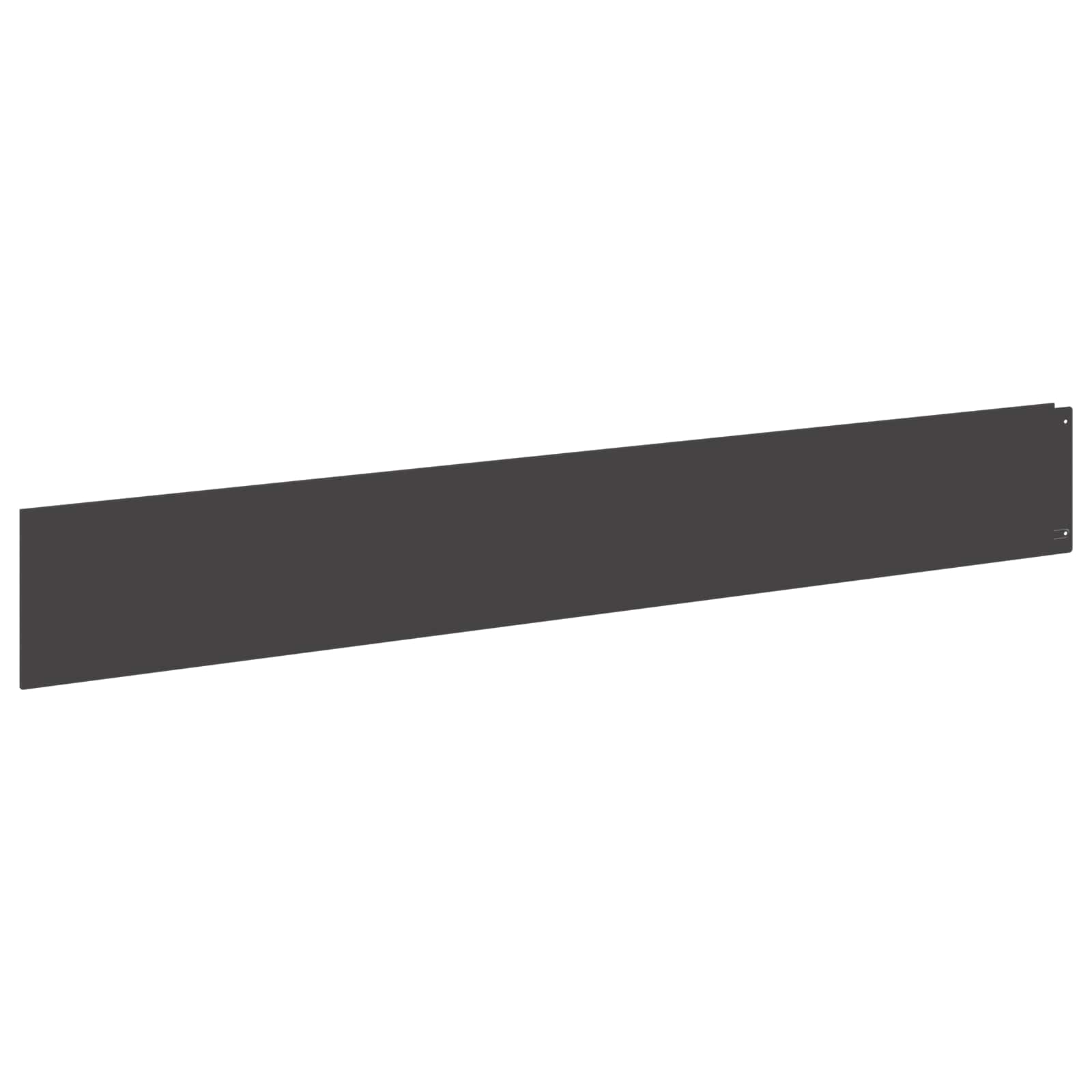 Rasenkante 20 stk. 100 x 15 cm Stahl Schwarz