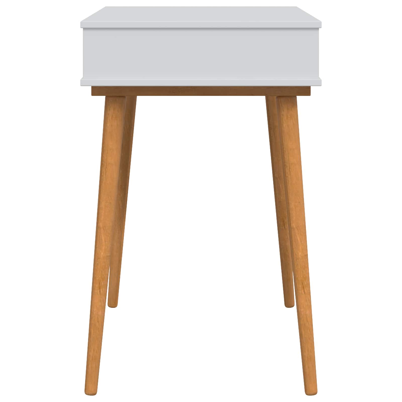 Schminktisch FAUSKE Weiß 76 x 50 x 78 cm