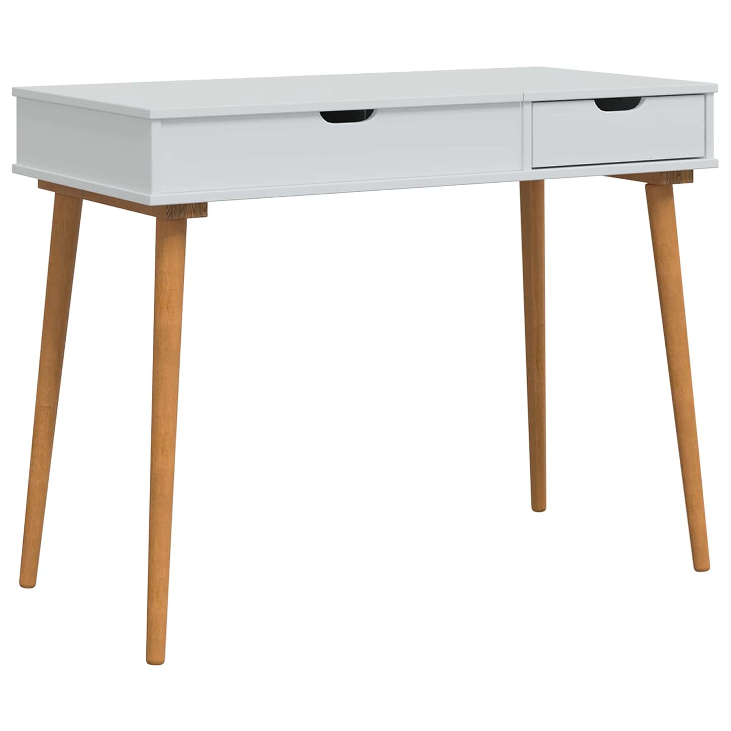 Schminktisch FAUSKE Weiß 100 x 50 x 78 cm
