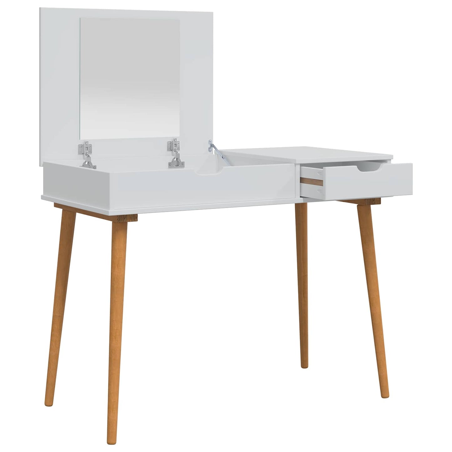 Schminktisch FAUSKE Weiß 100 x 50 x 78 cm