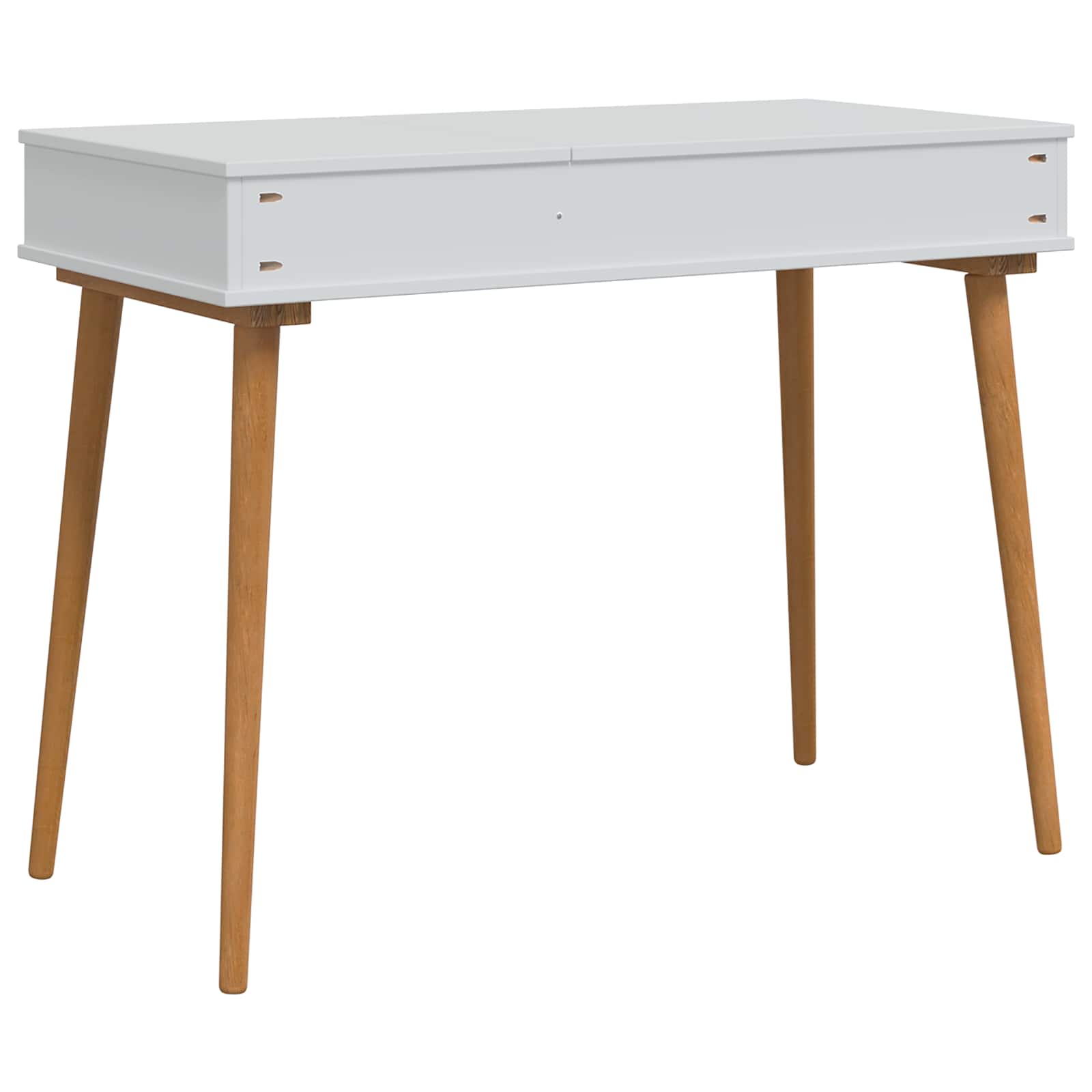 Schminktisch FAUSKE Weiß 100 x 50 x 78 cm