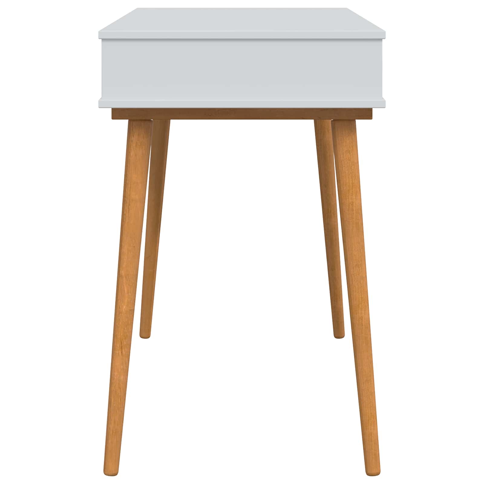 Schminktisch FAUSKE Weiß 100 x 50 x 78 cm