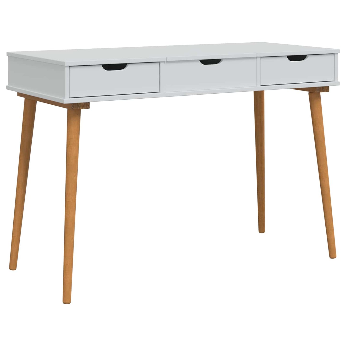 Schminktisch FAUSKE Weiß 112 x 50 x 78 cm