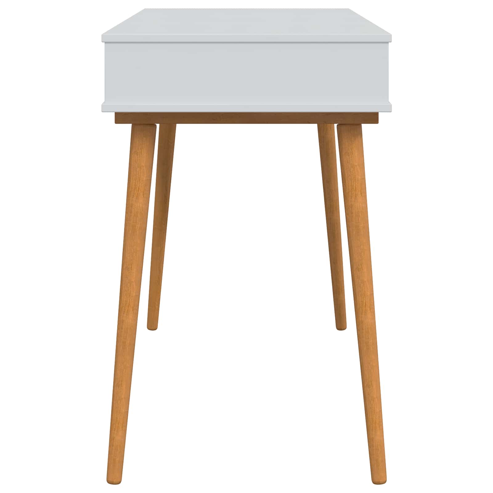 Schminktisch FAUSKE Weiß 112 x 50 x 78 cm