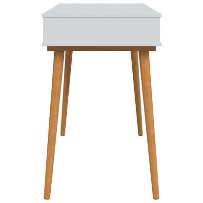 Schminktisch FAUSKE Weiß 112 x 50 x 78 cm