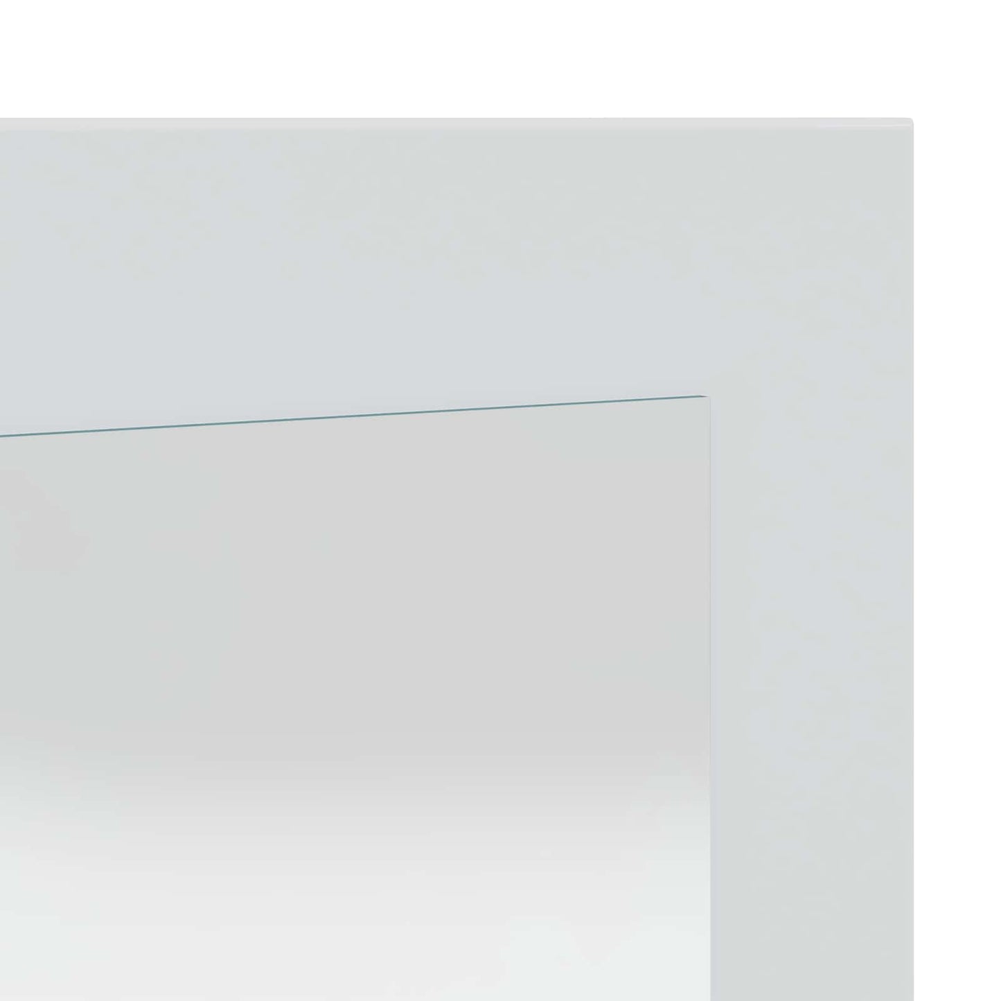Spiegel FAUSKE Weiß 43 x 3,5 x 77 cm Rechtwinklig
