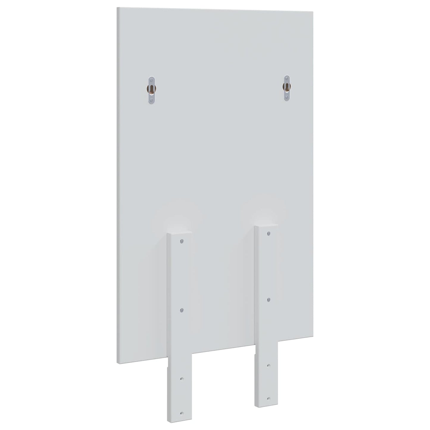 Spiegel FAUSKE Weiß 43 x 3,5 x 77 cm Rechtwinklig