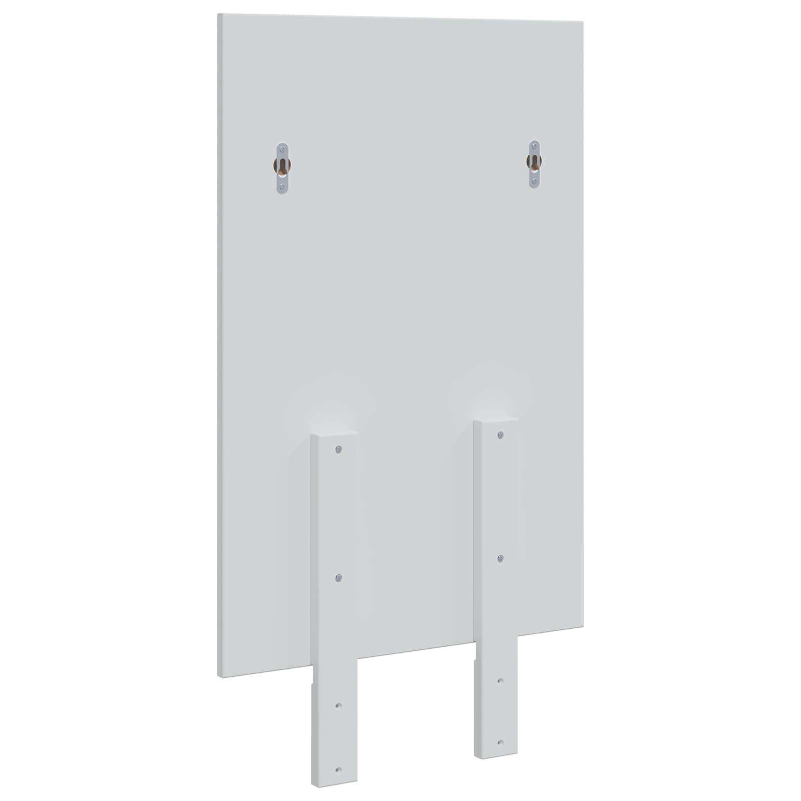 Spiegel FAUSKE Weiß 43 x 3,5 x 77 cm Rechtwinklig