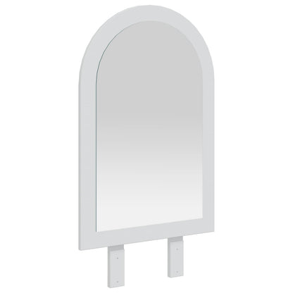 Spiegel FAUSKE Weiß 43 x 3,5 x 77 cm Nur für den Innenbereich