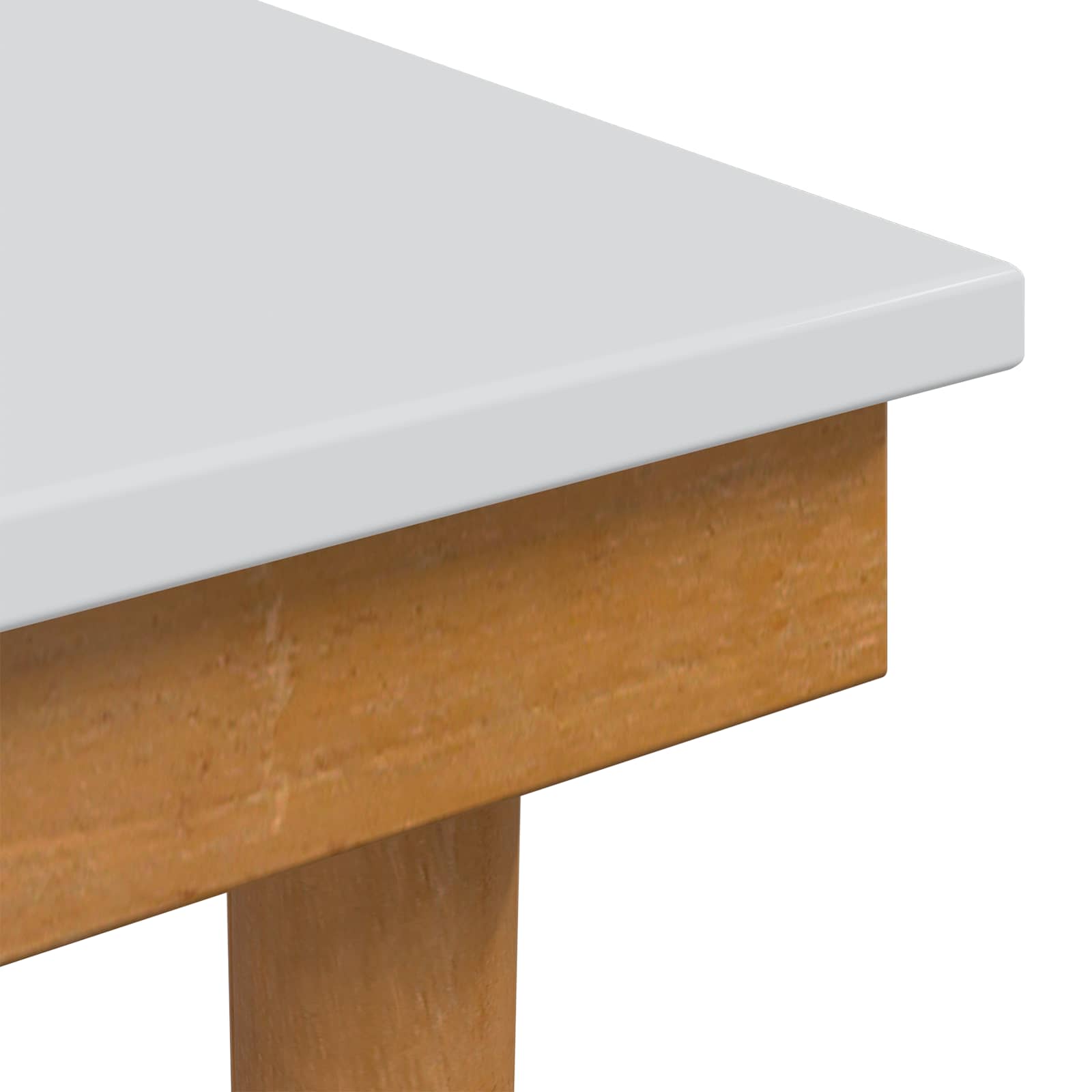Hocker für Schminktisch FAUSKE Weiß 40 x 33 x 45 cm