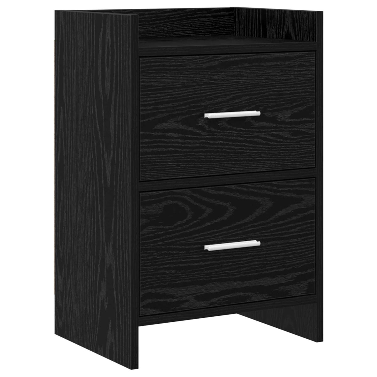 Nachttische Schwarze Eiche 40 x 30 x 60 cm Holzwerkstoff