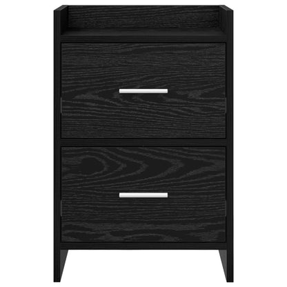 Nachttische Schwarze Eiche 40 x 30 x 60 cm Holzwerkstoff